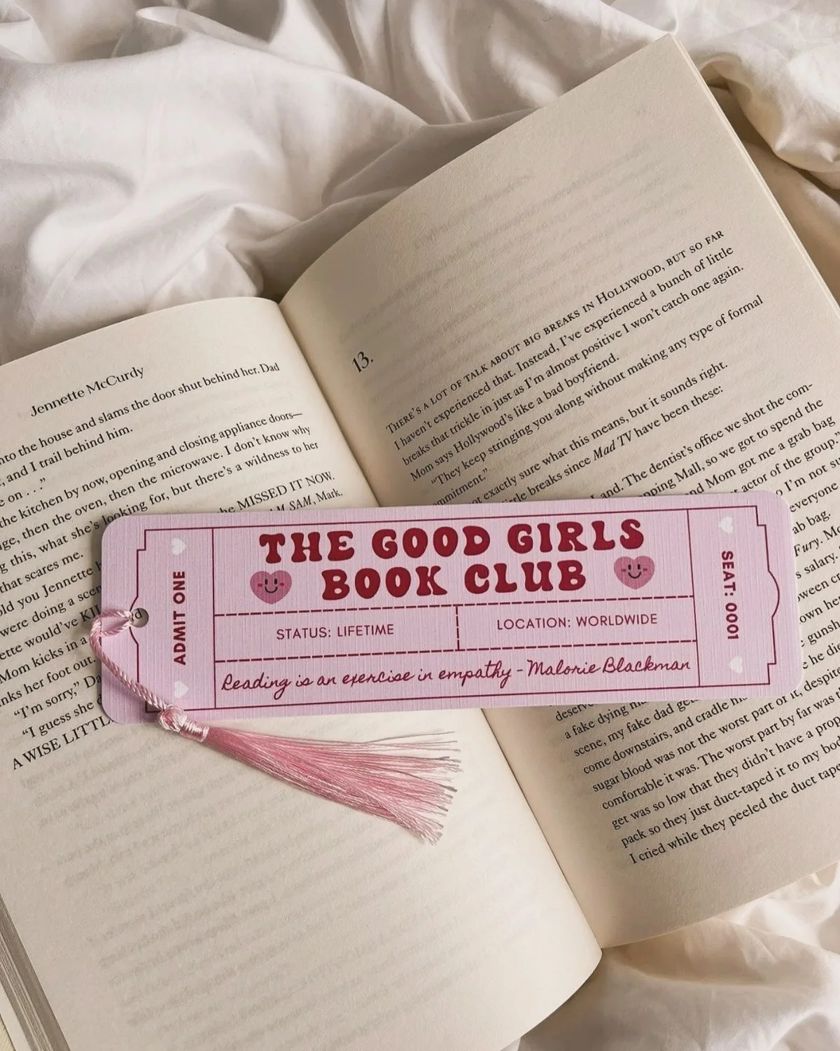 The Good Girls Book Club Bookmark
