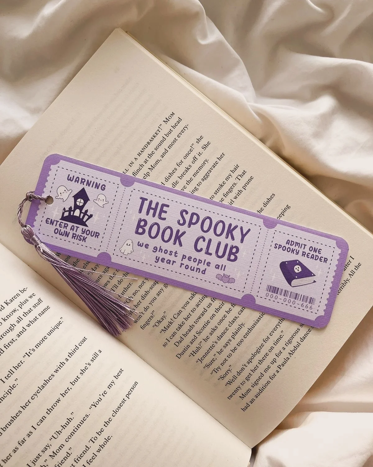 Spooky Book Club | Halloween Bookmark