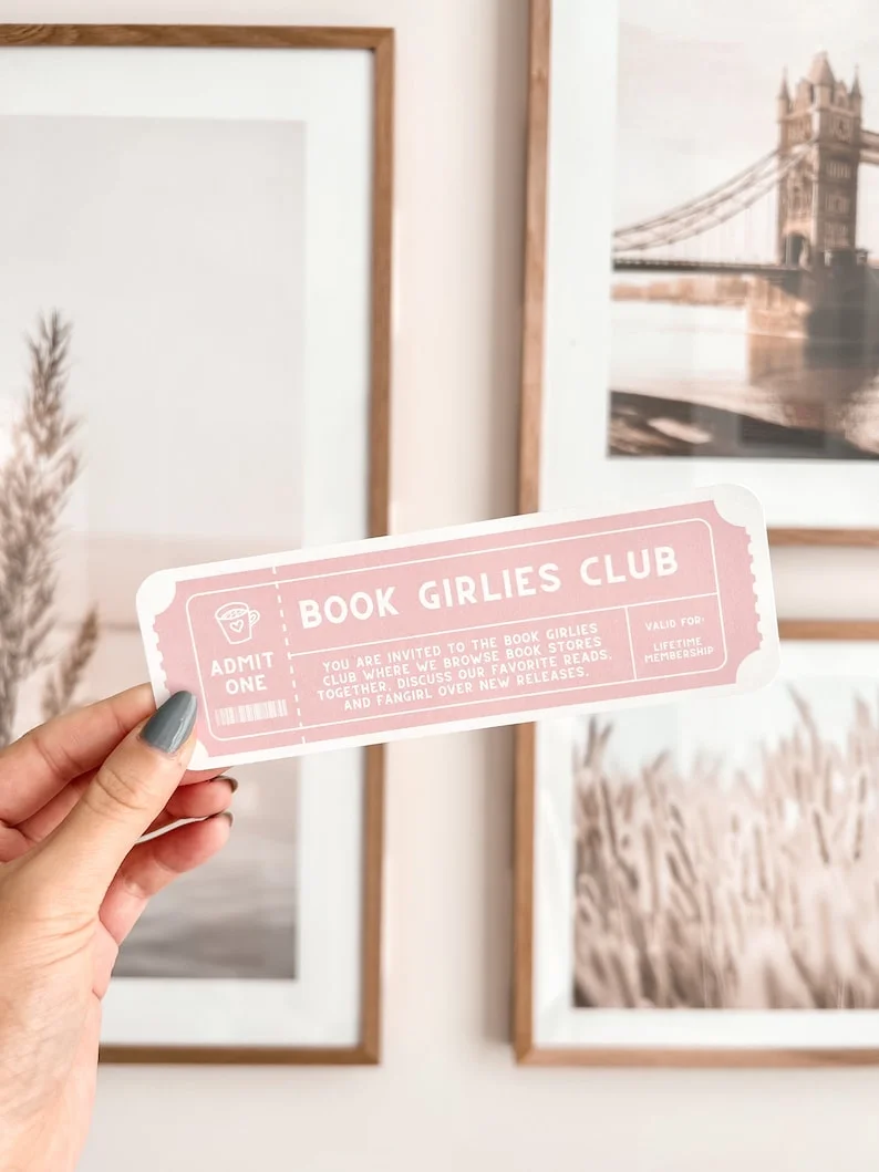 Book Girlies Club Bookmark