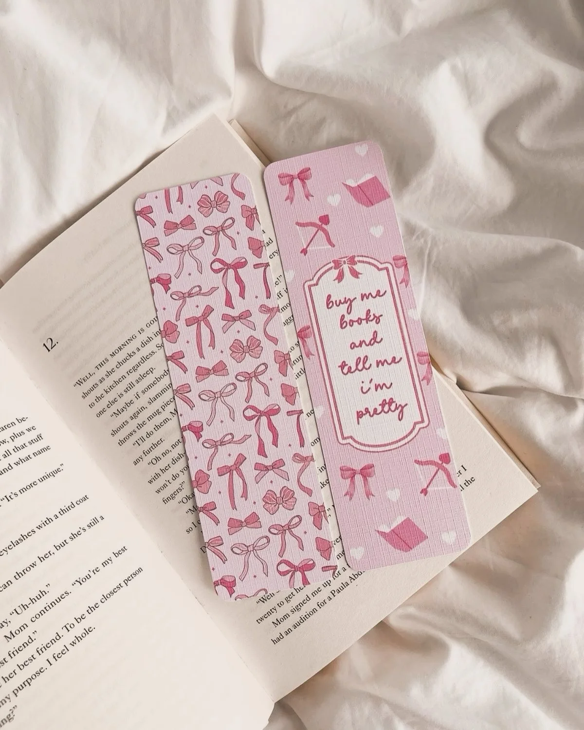 Buy Me Books And Tell Me I’m Pretty Bookmark