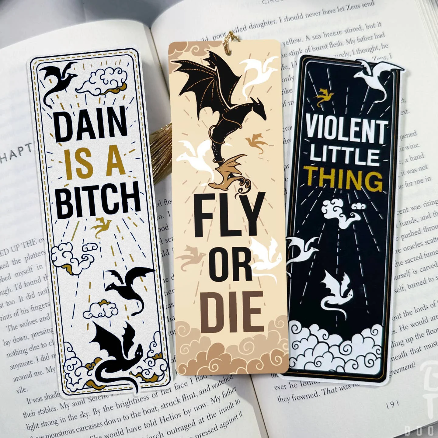 Wholesale Fourth Wing Bookmark
