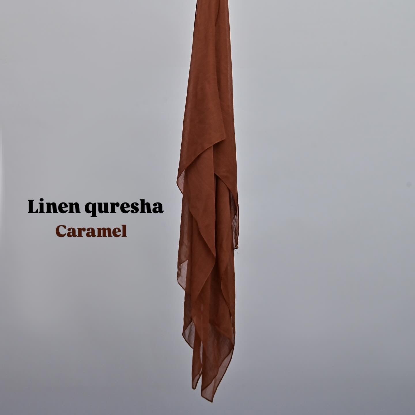 Linen quresha - Caramel