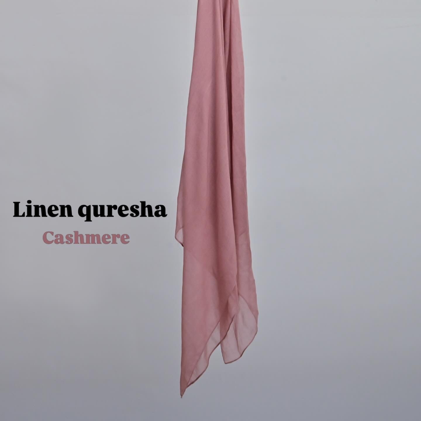 Linen quresha - Cashmere