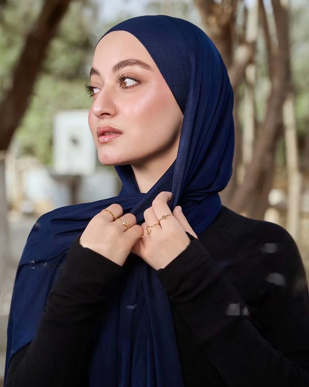 Gel lycra with bandana - Navy Blue