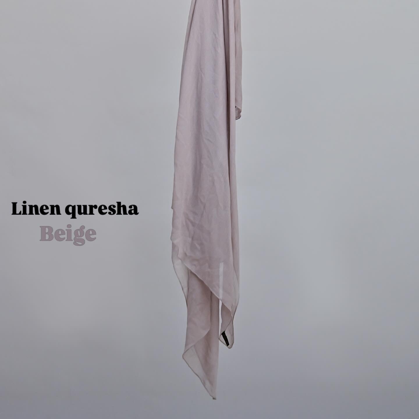 Linen quresha - Beige