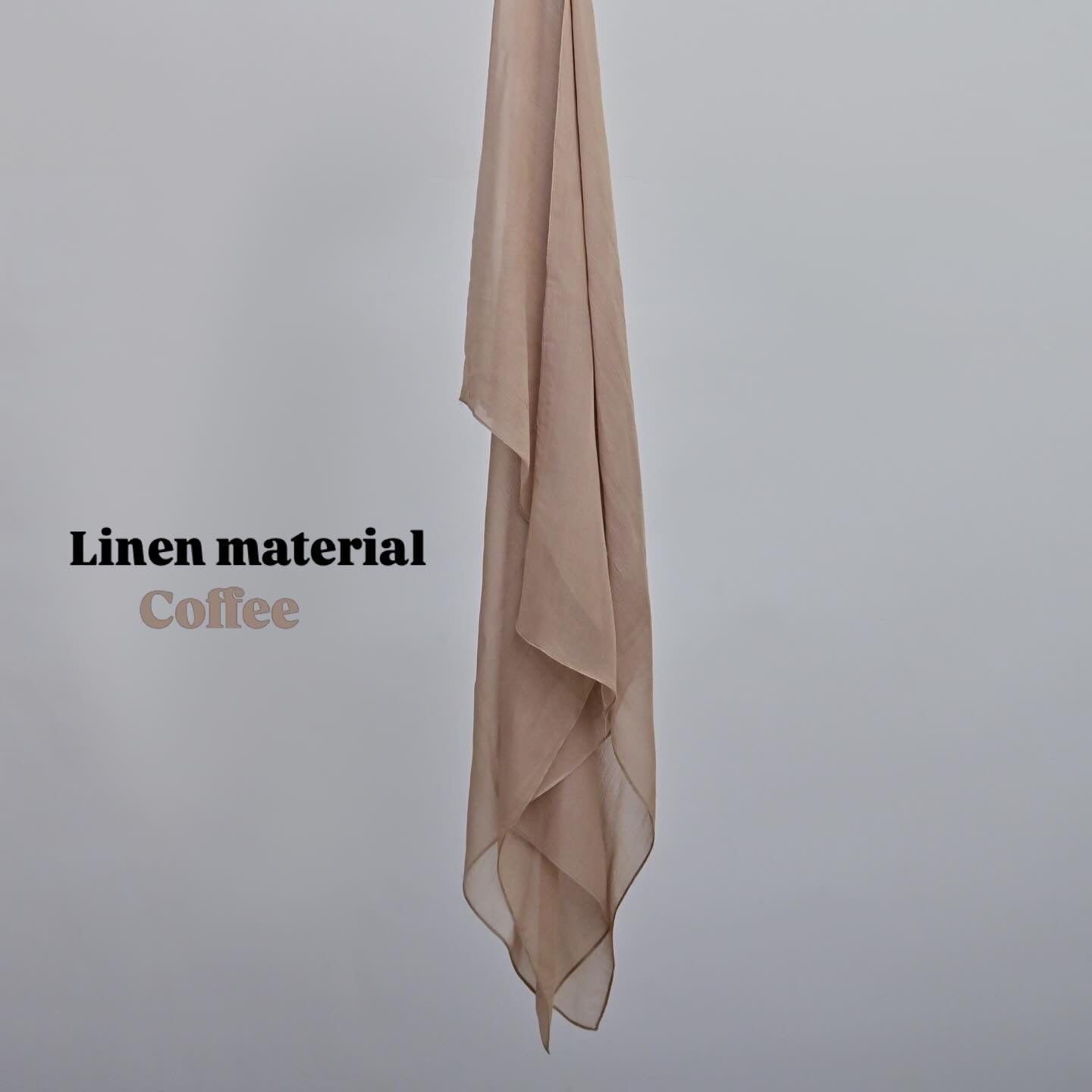 Linen quresha - Coffee